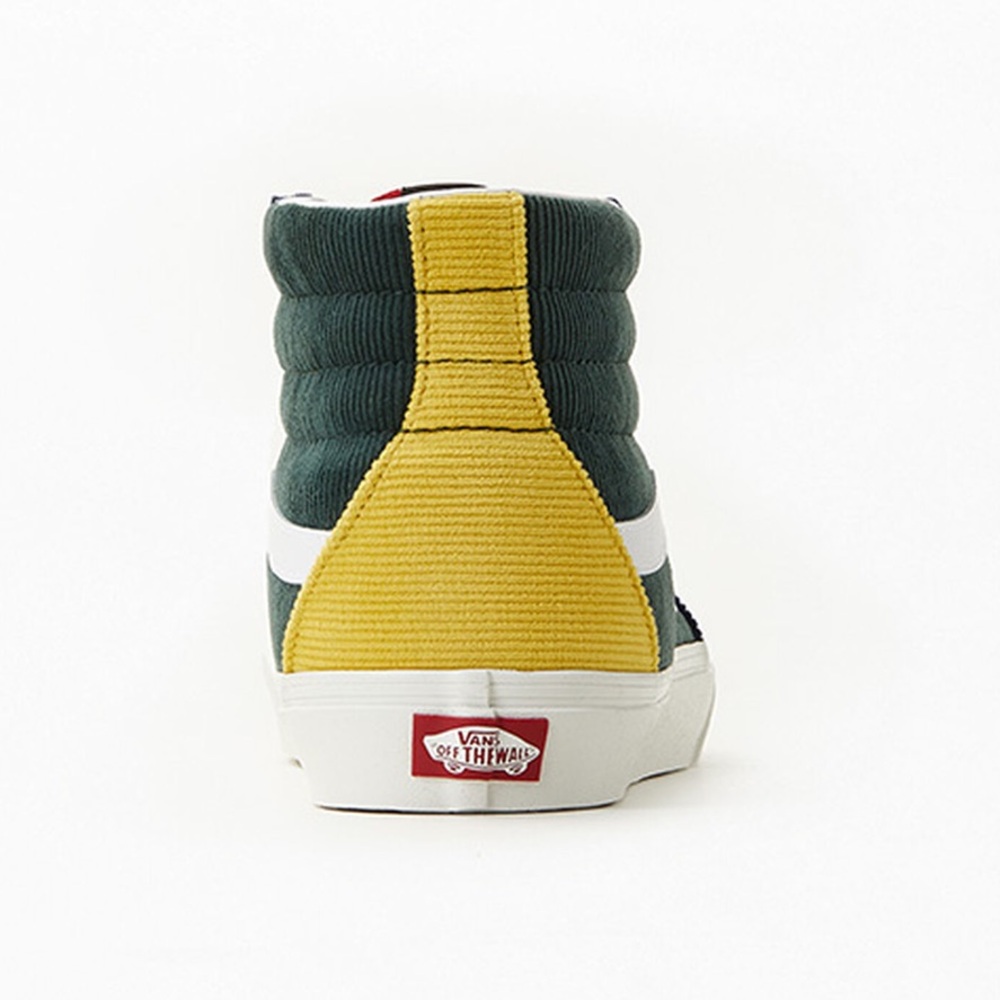 Vans Sk8-Hi Colorblock Mixed Corduroy Sneakers - Picture 16 of 16